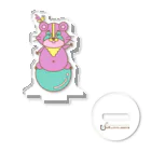 So湖いらの「びわ湖woクリーンniあらいぐま」玉乗りアクリルスタンド Acrylic Stand