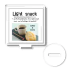 rokkakukikakuのLight　snack Acrylic Stand