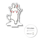 シシシFRIENDSの小踊りシシシうさぎ Acrylic Stand