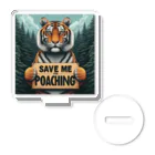 STOP POACHNGのＴＩＧＥＲ（トラ） Acrylic Stand