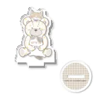 neko no onomatopéeのテディベアちゃん Acrylic Stand