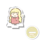 とけてるトランクわーるどのとけてる降りられないちゃん Acrylic Stand