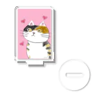 MIe-styleのみぃにゃんハートに囲まれて Acrylic Stand