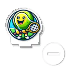 パグとプードルのテニスボールキャラクター アクリルスタンド