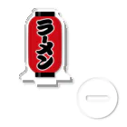 お絵かき屋さんの「ラーメン」の赤ちょうちん（赤提灯） Acrylic Stand