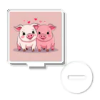 🐽ブヒブヒ🐽の子豚ちゃんのかわいいグッズ アクリルスタンド