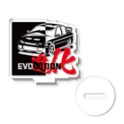 ムゲンソウコ GarageNoLimitのEvolution3-Black アクリルスタンド