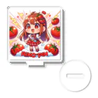 bottaの可愛い、トマト、RIKO-PIN入り Acrylic Stand