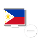 お絵かき屋さんのフィリピンの国旗 アクリルスタンド