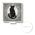 動物デザイングッズの黒猫 Acrylic Stand