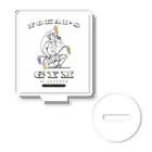 ムキムキ夫婦のアメリカ日記のYOKAI'S GYM イロドリギツネ【3pin radio_FUJI x MKMK22】 Acrylic Stand