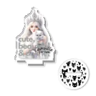 KVM｜kitten ＊ venetian-maskの仮面のチンチラペルシャ｜女神 + テキスト ① Acrylic Stand