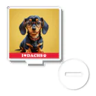 Design.DachsのI LOVE DACHS_02 Acrylic Stand