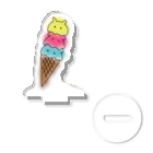 yuruchara_creatureの今にも溶けそうなアイス Acrylic Stand