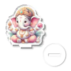 🐘Ganesha Shop🪷のぽってりゆる可愛ガネーシャ アクリルスタンド