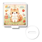 Rパンダ屋の「可愛い猫」グッズ Acrylic Stand