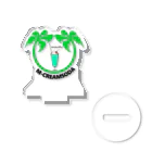 M-CREAMSODAのtropicalヤシ カラー Acrylic Stand