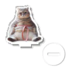 zatto_00のダイエット中の猫 Acrylic Stand