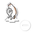 サカバンバスピスのいる生活の猫と眠るサカバンバスピス Acrylic Stand