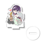 Chinchilla’ｓ（ちんちら～ず）の葉月なちゅえ＆ほわぷりちんちらーずコラボグッズ Acrylic Stand