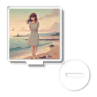 inuneko2004の海辺の女の子 Acrylic Stand