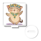 ハワイライフのアロハねこ Acrylic Stand