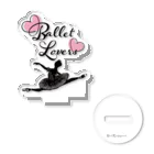 Saori_k_cutpaper_artのBallet Lovers Ballerina Acrylic Stand