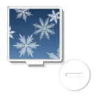 EijiPonの幾何学の雪の結晶 Acrylic Stand