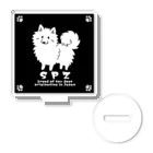 Chiyo.Wan(🐕🕊️のお店)のSPZ 日本スピッツロゴ Acrylic Stand