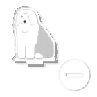 ゆいたっく／犬イラストのオールドイングリッシュシープドッグ アクリルスタンド