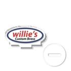 willie's Custom Brass@SUZURIの　willie's 公式ロゴアイテムズ アクリルスタンド