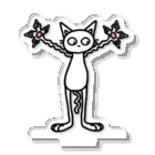 NOUMARUの猫4（白） アクリルスタンド