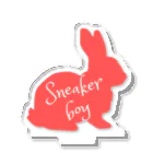 SBのRabbit ロゴ アクリルスタンド