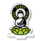 くねくね道のPEACE BUDDHA Acrylic Stand