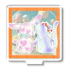 Rabbitflowerのステッカー風#001 アクリルスタンド