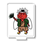 神社仏閣ソムリエあいだてつおのてんぐくん アクリルスタンド