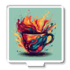 CoffeePixelのクリエイティブな一杯で毎日を彩ろう アクリルスタンド