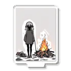 owl's shopのBonfire lit Acrylic Stand