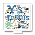 Y's TennisのY's Tennisシャッター柄 アクリルスタンド