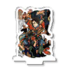 MUGEN ARTの歌川国芳　浮世絵・武者絵　通俗水滸伝豪傑百八人之一個　活閃婆王定六 アクリルスタンド