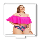 japanshopeesのBinary shopping    Plus Size Swimwear Women High Waist Swimsuit Triumph lingerie Acrylic Stand