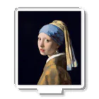 世界美術商店の真珠の耳飾りの少女 / Girl with a Pearl Earring Acrylic Stand