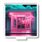 NEON CITYのネオンシティシリーズ コットンキャンディ / Cotton Candy Acrylic Stand