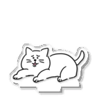 にこみもちのやつの苦笑い猫 Acrylic Stand