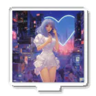 NEON CITYのネオンシティ シリーズ　ラブ　Radiant Love アクリルスタンド