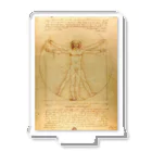 世界美術商店のウィトルウィウス的人体図 / Vitruvian Man アクリルスタンド