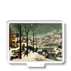 世界美術商店の雪中の狩人 / The Hunters in the Snow Acrylic Stand