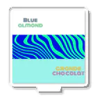 小柴屋さん(あどべ専士)のBlue almond & grande chocolat ver.1 Acrylic Stand