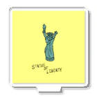 とある丸眼鏡の描き散らしのSTATUE OF LIBERTY アクリルスタンド