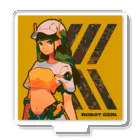 KOHISHITO_CREATIVEのROBOT GIRL 004 Acrylic Stand